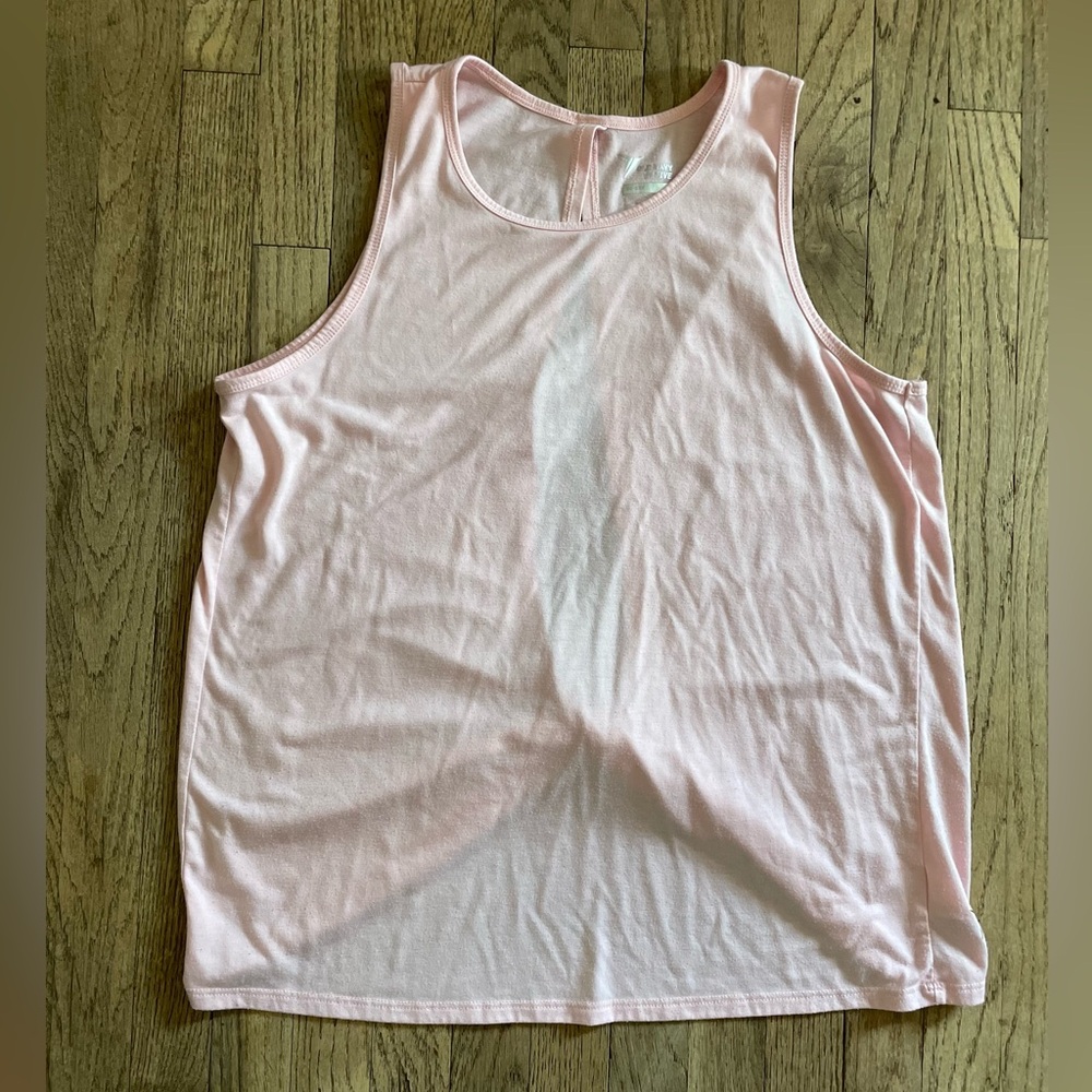 Old Navy Light Pink Light Weight Sleeveless Tank Top
